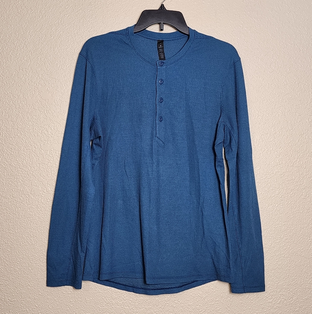 Lululemon Shift Stitch Henley Men's Small
